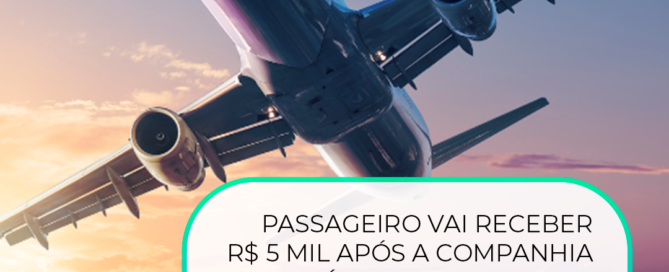 Passageiro vai receber R$ 5 mil após a companhia aérea mudar data e local de voo sem avisar